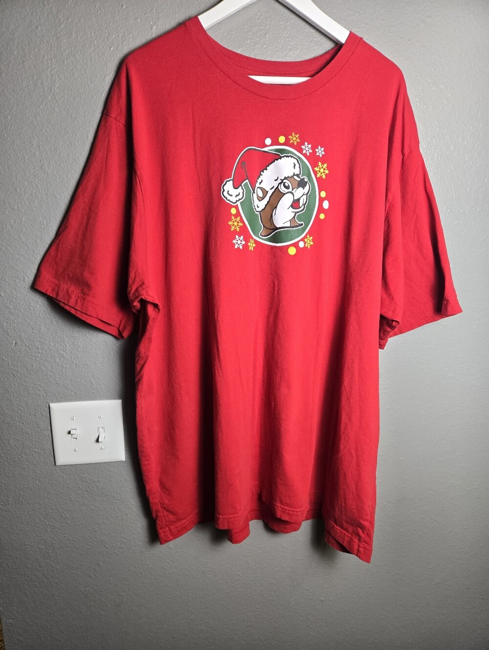 Buc-ee's Christmas 2024 Tshirt 100% Cotton Size 4XL
